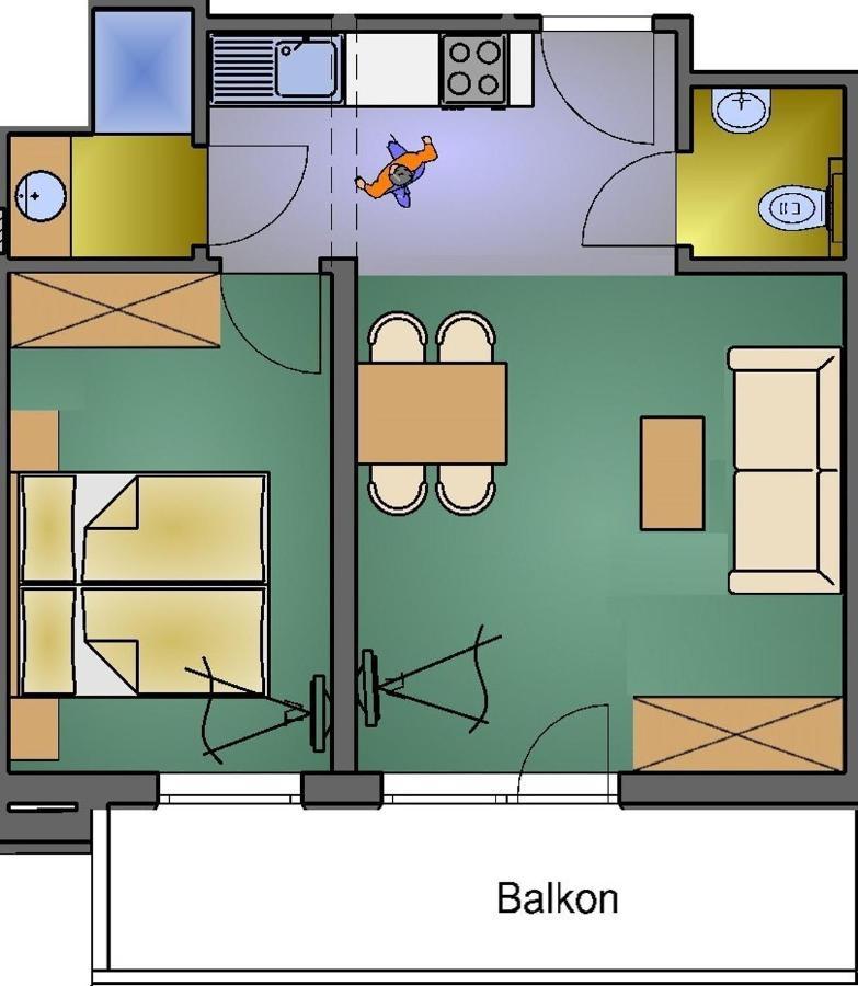 Chasa Sulai Appartements Samnaun Exteriör bild
